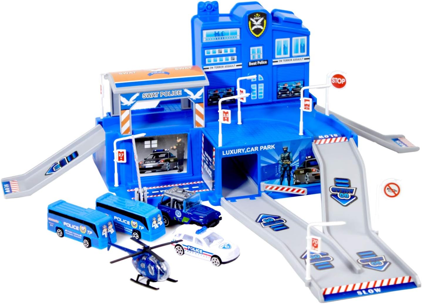 police garage toy