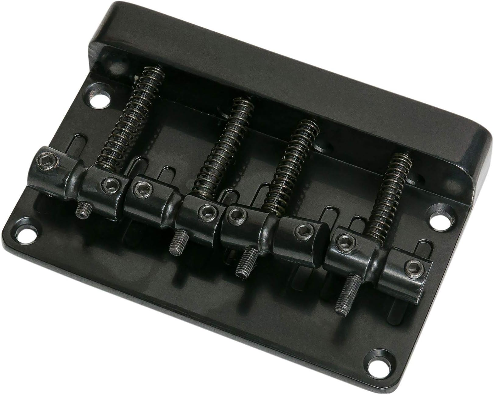 4 String Top loading Bass Guitar Bridge BB012 Black
