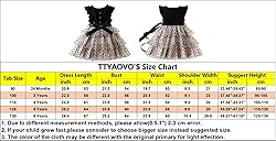 TTYAOVO Toddler Baby Dress Polka Dot Birthday