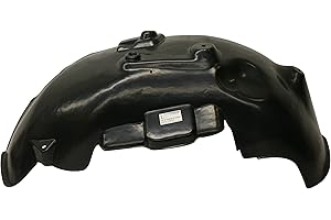 Evan Fischer Fender Liner Front, Driver Side Compatible with 2002-2008 Dodge Ram 1500, 2003-2009 Dodge Ram 2500 & 2005-2009 Dodge Ram 3500 Plastic Material - CH1248125