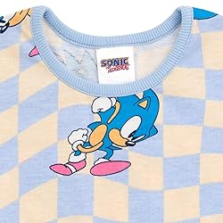 SEGA Sonic The Hedgehog Little Girls French Terry