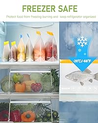 IDEATECH 20Pack Reusable Bags Dishwasher
