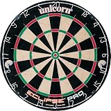 Unicorn Eclipse Pro Dartboard – Sisal Bristle, Staple-Free, Rotatable Ring