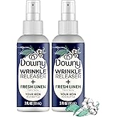 Downy Wrinkle Releaser Spray All In One Wrinkle Release Spray Travel Size, Odor Eliminator, Static Remover Fabric Refresher &