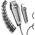 Wahl Clipper Pro Series Premium Combo Clipper Kit for Hair Clipping & Beard Trimming With Free Barbers Shears - Model 79804