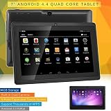 Tsadeer 7 Inch Kids Tablet Android 4.4 4GB WiFi Bluetooth Red UK Plug view 6