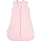 HALO SuperSoft Bamboo Wearable Blanket 1.5 TOG – Buttery Soft, Plush Baby Sleep Sack for Newborns, Infants & Toddlers, Hip-Healthy Design, Machine Washable, 6 – 12 Months, Medium, Dusty Pink