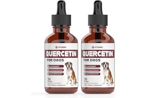 IVITAMINS Quercetin for Dogs | Dog Allergy Relief | Quercetin for Dogs Allergies | Dog Allergy | Quercetin | Dog Allergy Support | Quercetin Dog | Dog Allergies | Quercetin Supplements | Bacon Flavor (2 Pack)