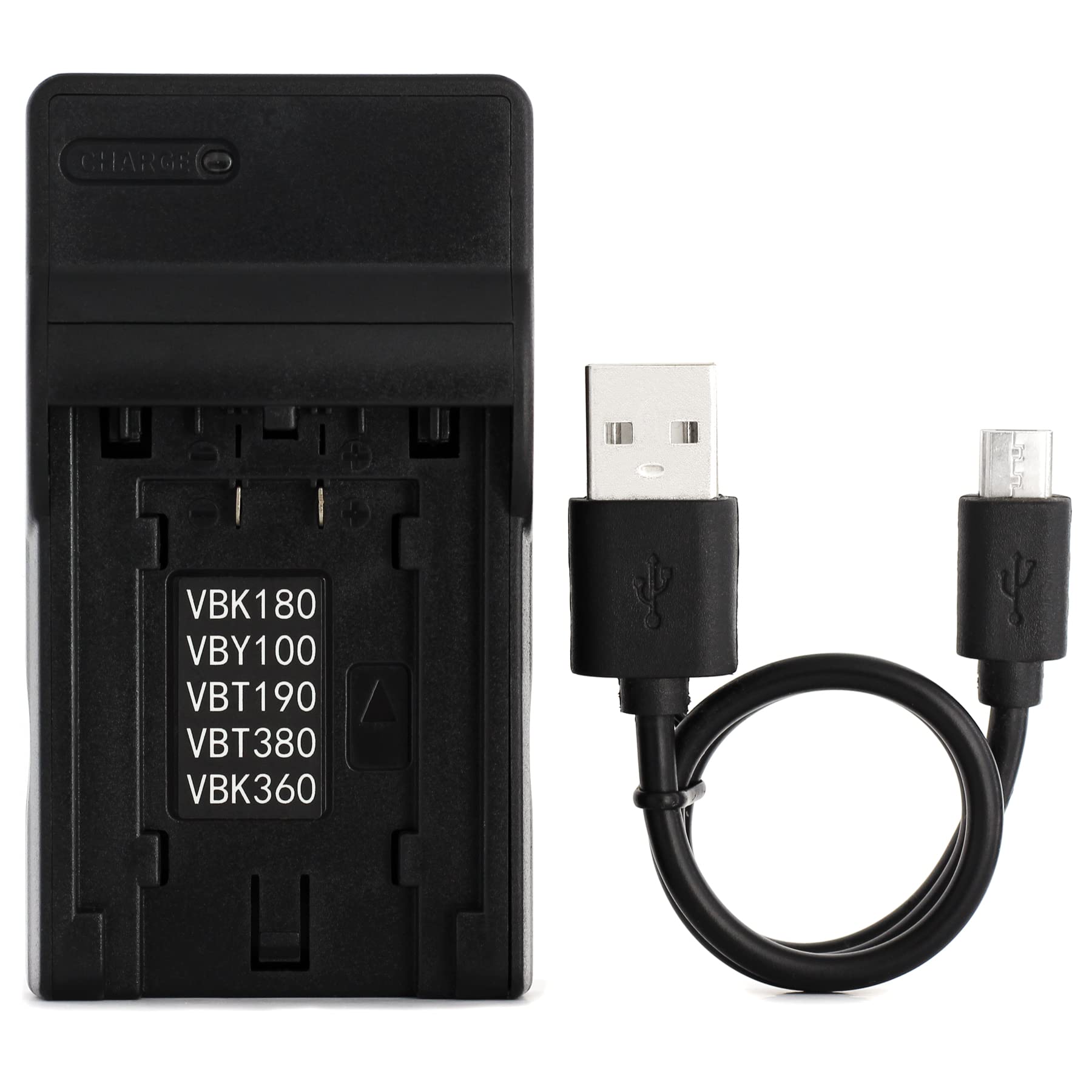 Photo 1 of VW-VBK180 USB Charger for Panasonic HDC-HS60, HDC-HS80, HDC-SD40, HDC-SD60, HDC-SD80, HDC-SD90, HDC-TM40, HDC-TM60, HDC-TM80, HDC-TM90, SDR-H100, SDR-H85, SDR-S50, SDR-T50 Camera and More
