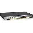 Amazon.com: NETGEAR 52-Port PoE Gigabit Ethernet Smart Switch (GS752TP ...