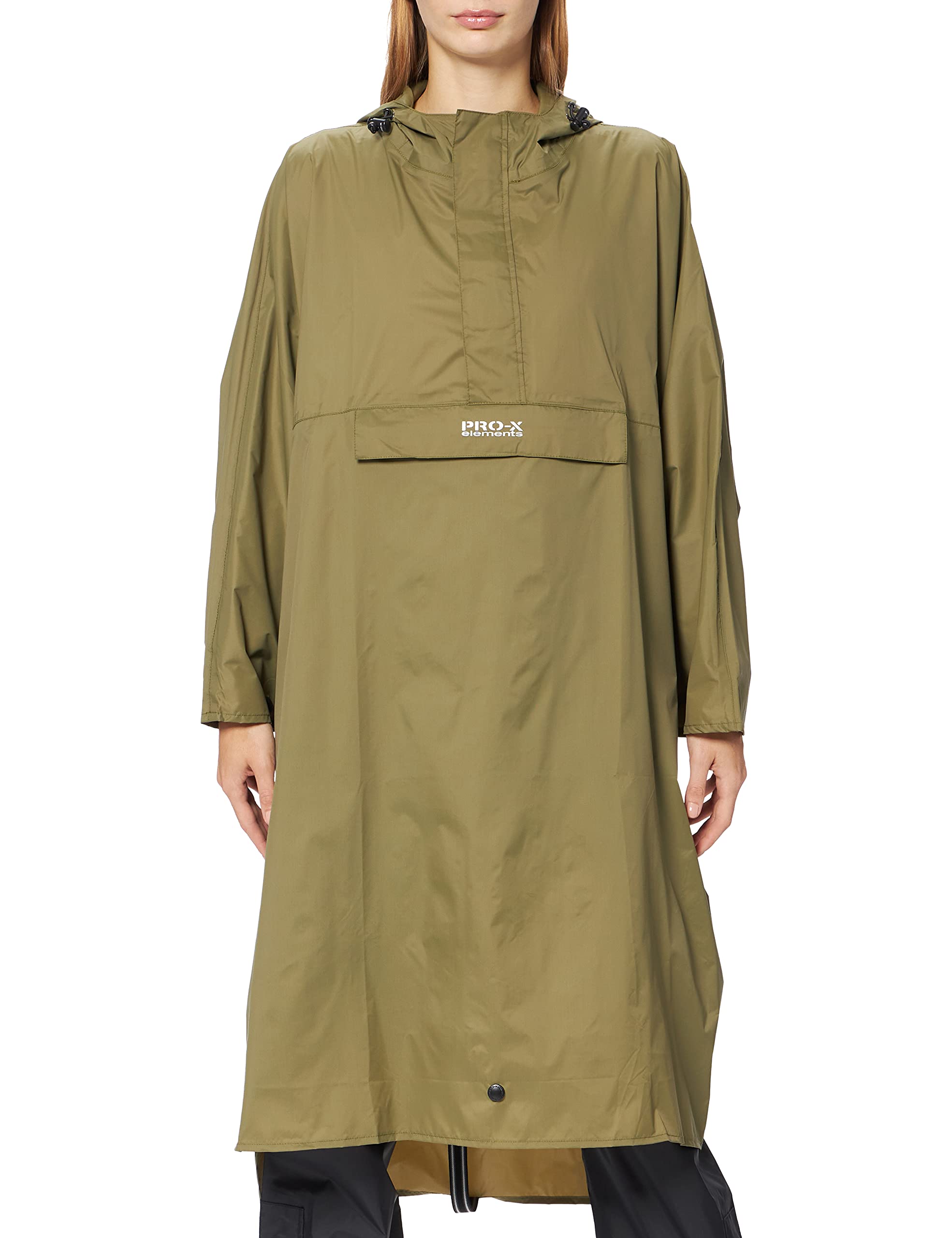 PRO-X elements Arosa Poncho, unisex_adult, Poncho, 7183, Laurel Oak, XS/S