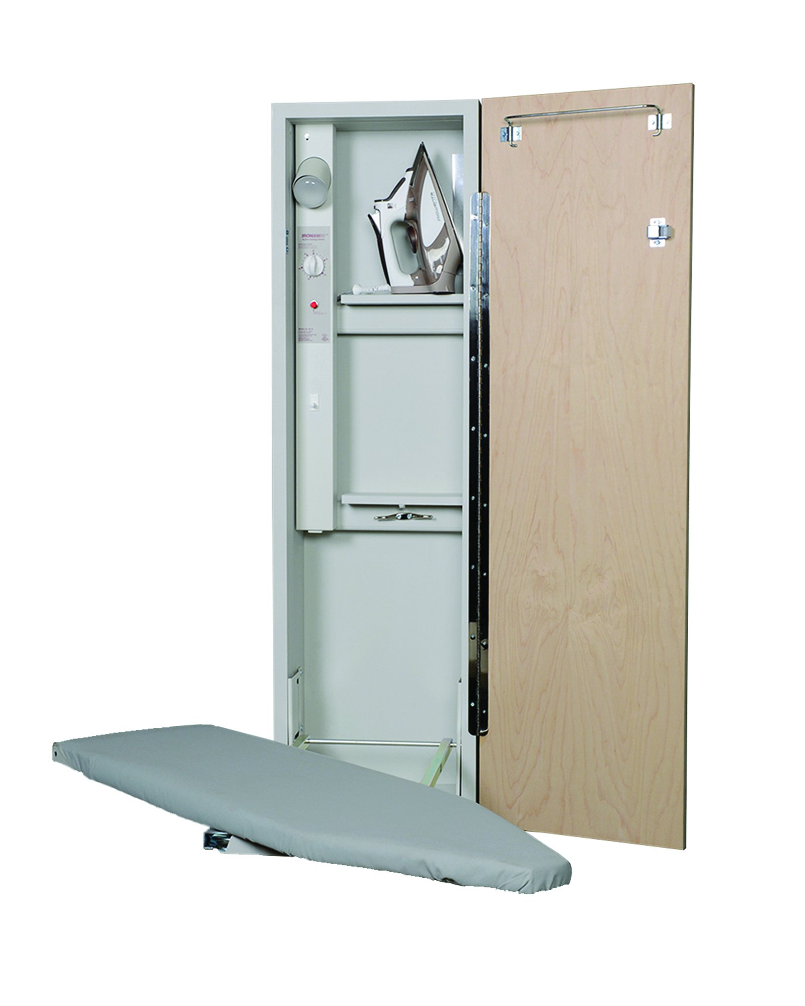 Iron-A-Way Built-In Ironing Center with 42 Inch Swiveling Ironing Board ...