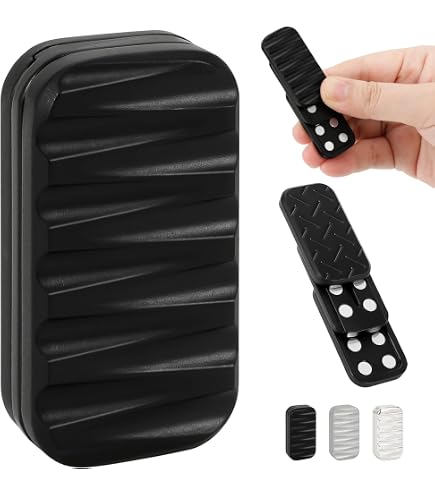 PKKP Fidget Slider Magnétique 3 Couches – Métal Anti-stress EDC Pour Adultes