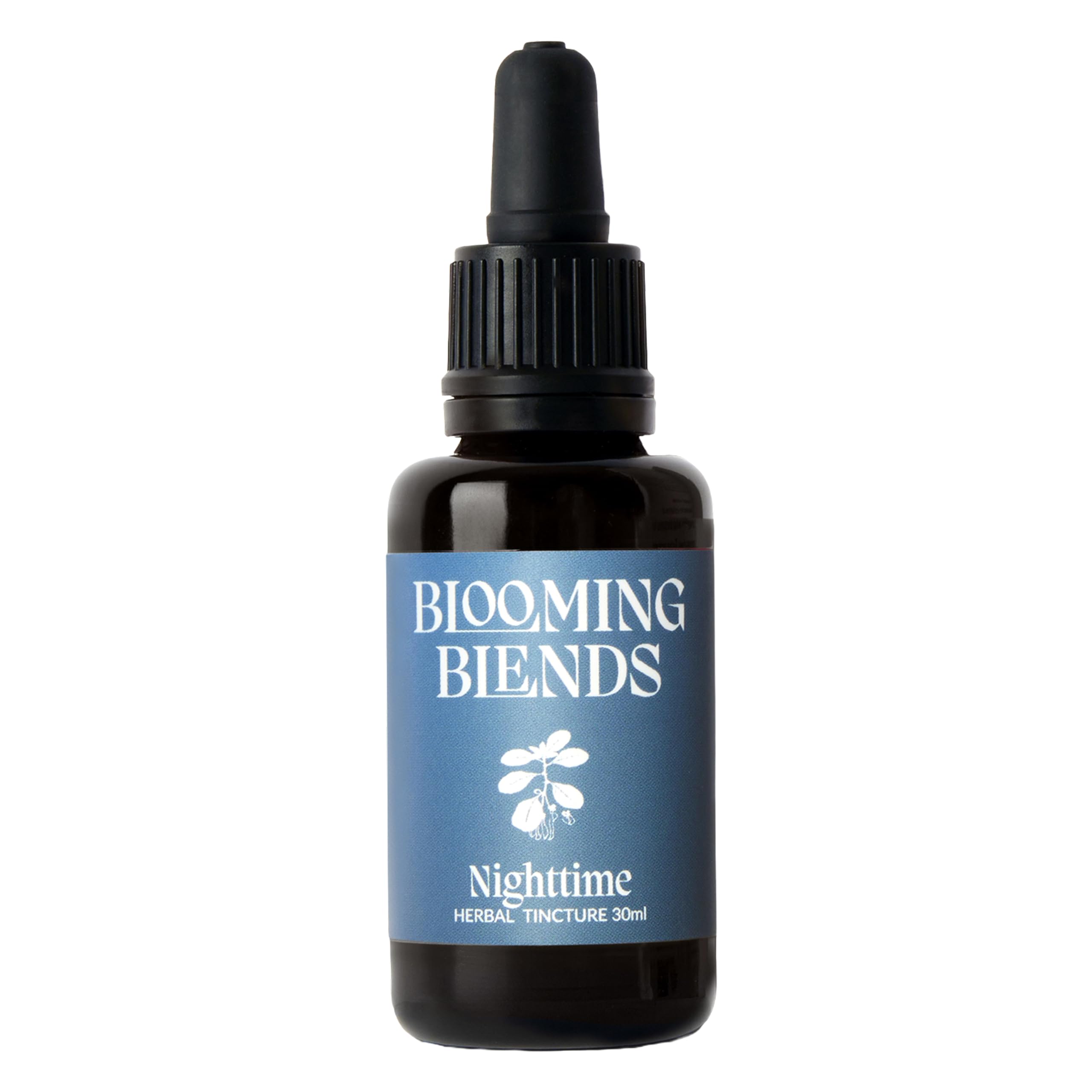 Natural Slumber Drops - Promotes Deep & Restful Sleep Cycles - Restful Nighttime Blend from Linden Flower, Chamomile, Lavender, Oat Straw, & Ashwagandha Extract for Adults - 30ml, Blooming Blends