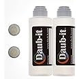 Racquet Art Daub-it Empty Bottles with applicators - 4 oz - Mohair Dauber - 2 Pack