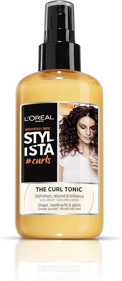 L'Oreal Paris Stylista Curl Tonic 200ml Goji Berry Extract Alcohol Free Bounce