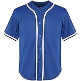 Phoneutrix Youth Blank Baseball Jersey Boy's Hip Hop Short Sleeve Shirts Kid's Sports Uniforms Jersey