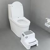 Rainberg 2 Step Stool for Kids - Sturdy Anti-Slip Potty Training Aid view 8