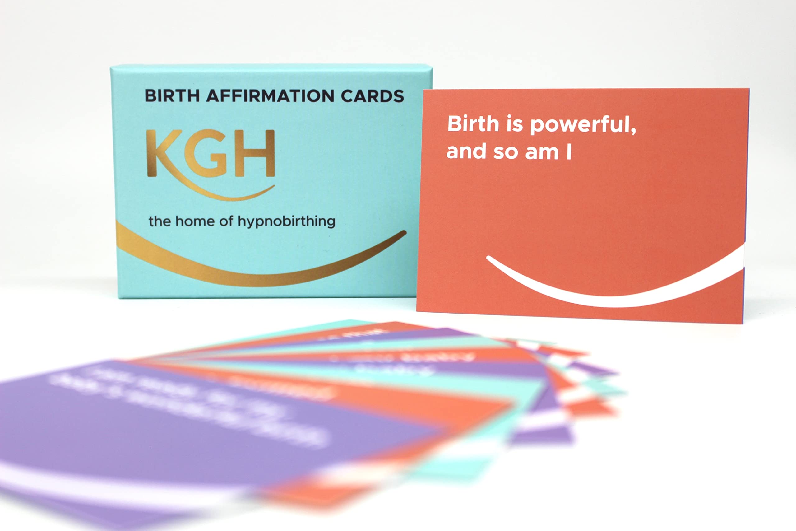 Birth Affirmation Cards - A Beautiful Box of 30 Positive Statements to Empower and Support You Through Pregnancy, Birth and When Your Baby Arrives.