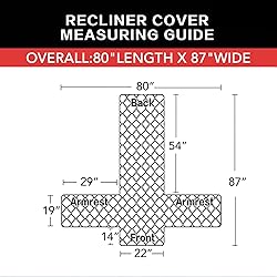 Easy-Going Recliner Chair Slipcover Reversible Sofa