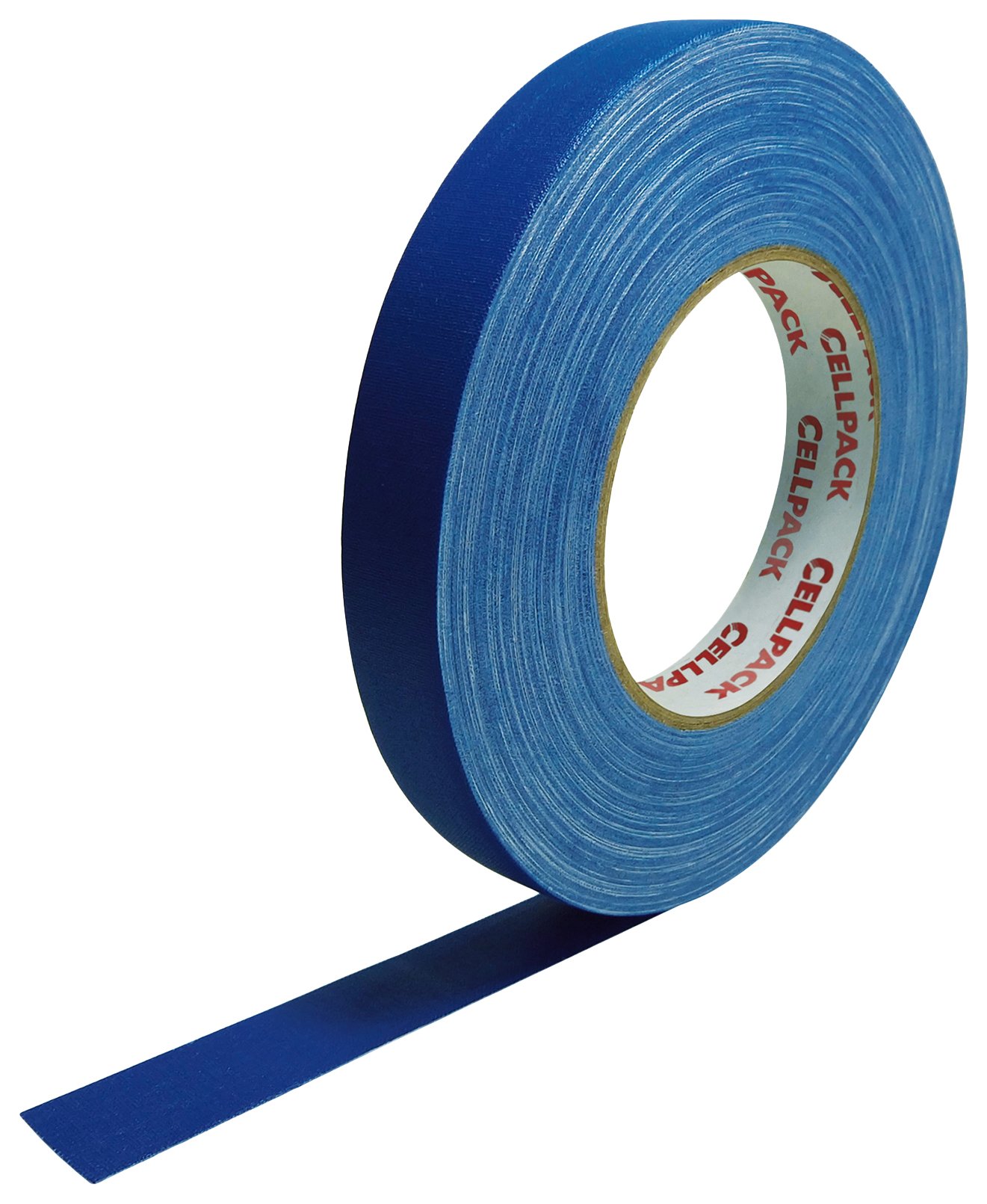 Cellpack, No. 90, 50 m x 50 mm x 0,305 mm Dimensions (Length x Width x Thickness), Blue Fabric, Ribbon Coated Cotton