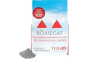 BOXIECAT Boxie Extra Strength Cat Litter, Lightweight 35-Day Odor Control, Clumping, 11.5lb