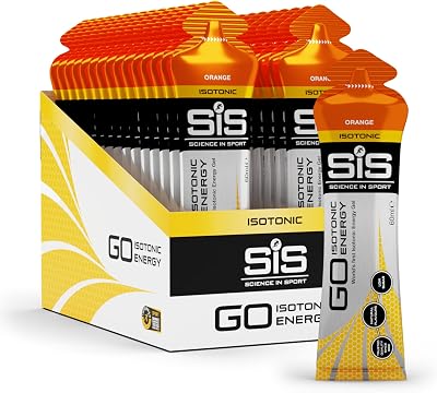 Science in Sport GO Isotonic Gel Orange 60 ml Pack of 30 Gels