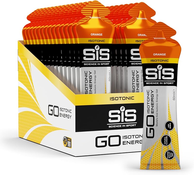 Science in Sport GO Isotonic Gel Orange 60 ml Pack of 30 Gels