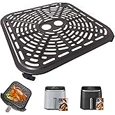 Rhsaae 6QT Air Fryer Replacement Grill Grate for COSORI Turboblaze 9-in-1 6QT Air Fryers, Upgraded Grill Pan Plate Grate Crisper Tray Plate Rack Grid Shelf for COSORI 6QT, Nonstick, Dishwasher Safe