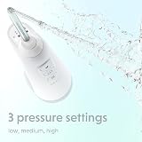 Ordo Water Flosser Cordless IPX7 3 Settings Portable USB-C White view 7