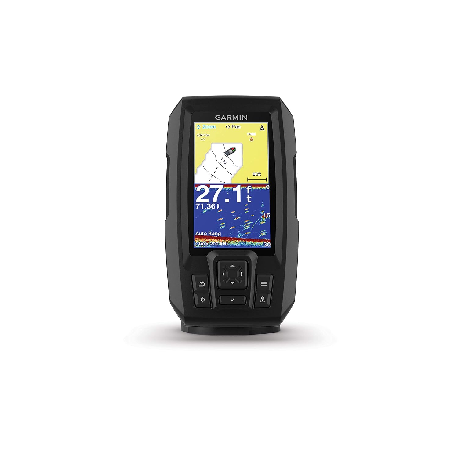 Garmin echo™ 301dv Fishfinder w/4-Pin All-in-One 77/200 kHz HD-ID