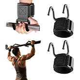 Lifting Hooks for Weight Lifting, 1 Pair 330LB Heavy Duty Gym Straps | 330 LB Capacity, Heavy Duty Gym Lifting Straps, For Barbell, Deadlifts, Pull-Ups, Strength Training, Wrist Protection