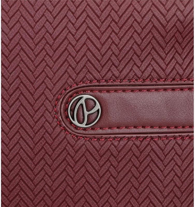 Sprig Trousse de Toilette Adaptable avec bandoulière Rouge 31 x 21 x 15 cm Cuir synthétique by Joumma Bags, Rouge, Talla única, Trousse de Toilette Adaptable avec bandoulière — photo 7 sur 8