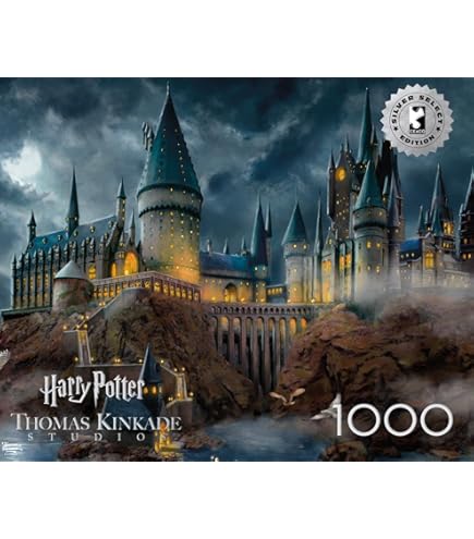 Harry Potter Great Hall 1000 Piece Jigsaw Puzzle | Artwork From Harry Potter Films Featuring Hogwarts Great Hall | Official Collectible Harry Potter Merchandise - View #4