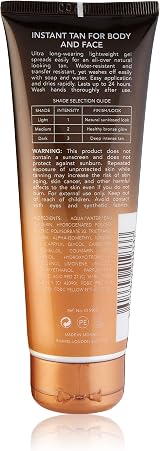Rimmel Sunshimmer Water Resistant Instant Tan Matte Light view 2