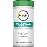 Rainbow Light 50+ Mini-Tablet Multivitamin, 90 Mini-Tablets