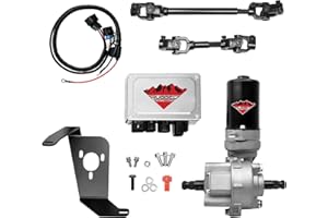 Rugged Front Electric Power Steering Kit for Polaris Ranger 400/500/800, is A Bolt On System, Gets Rid of Wheel Jerk/Bump Ste