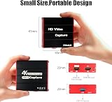 TreasLin HD Capture Card 1080P60 USB Live Streaming for PS4 Switch OBS view 6