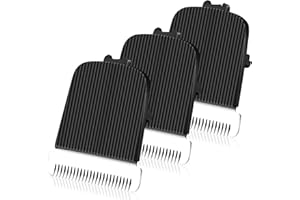WUSUKER 3 Pack Replacement Blade for Manscaped The Lawn Mower Electric Groin Hair Trimmer Blade, Hygienic Snap-In Replacement Clipper Blades Fit for Manscaped Lawn Mower 4.0 3.0 2.0 Replaceable Blade