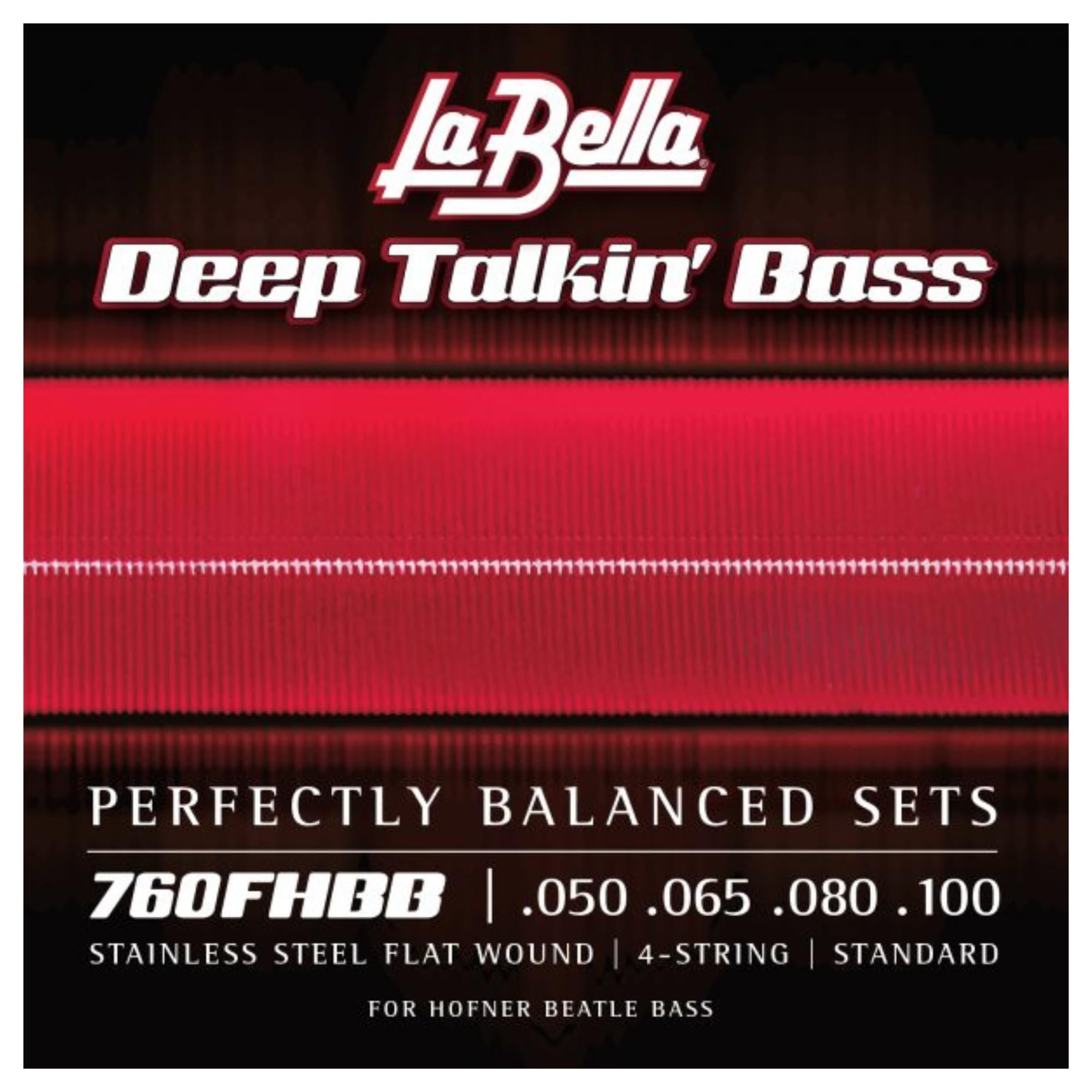 La Bella 760FHBB Flat Wound Bass Strings Set 50/100 — image 1