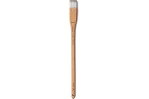 Herend Brush Series F-1700 (25mm ~ 100mm) for Watercolor with Goat Hair/Hake Flat Paintbrush (25mm)