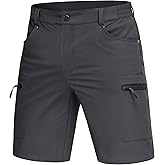 MAGCOMSEN Men's Hiking Cargo Shorts 10" Lightweight Outdoor Work Shorts for Men Travel Casual with 5 Pockets