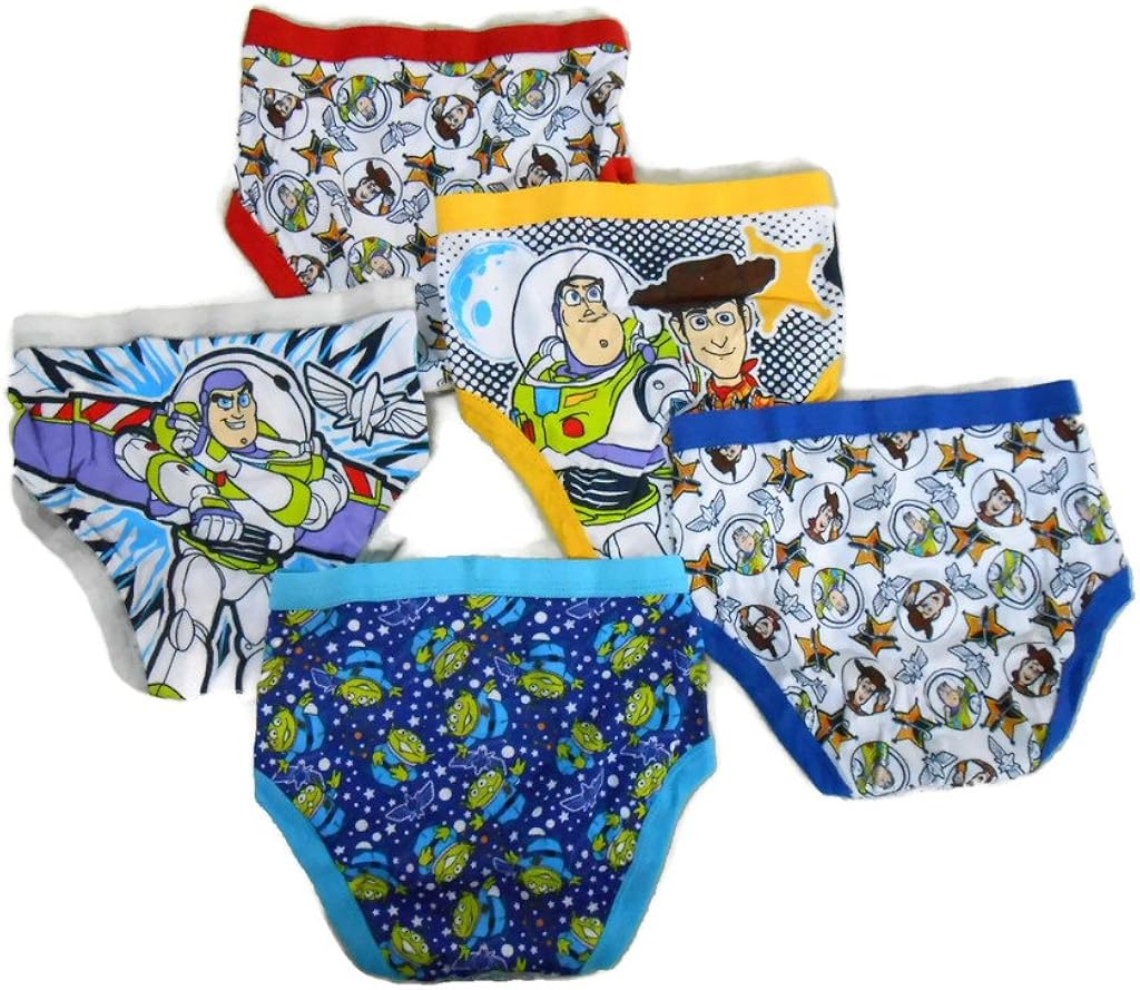 Disney Boys Little Boys Toy Story 5Pack Brief Underwear Boys Underwear