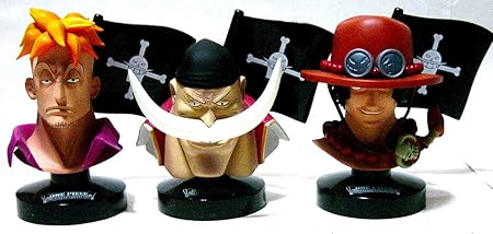 Amazon マスコレ ワンピース グレートディープコレクション 白ひげセット3種 フィギュア ドール 通販