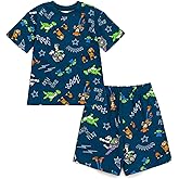 Disney French Terry T-Shirt and Shorts Outfit Set Infant to Big Kid Sizes (12 Months - 18-20)