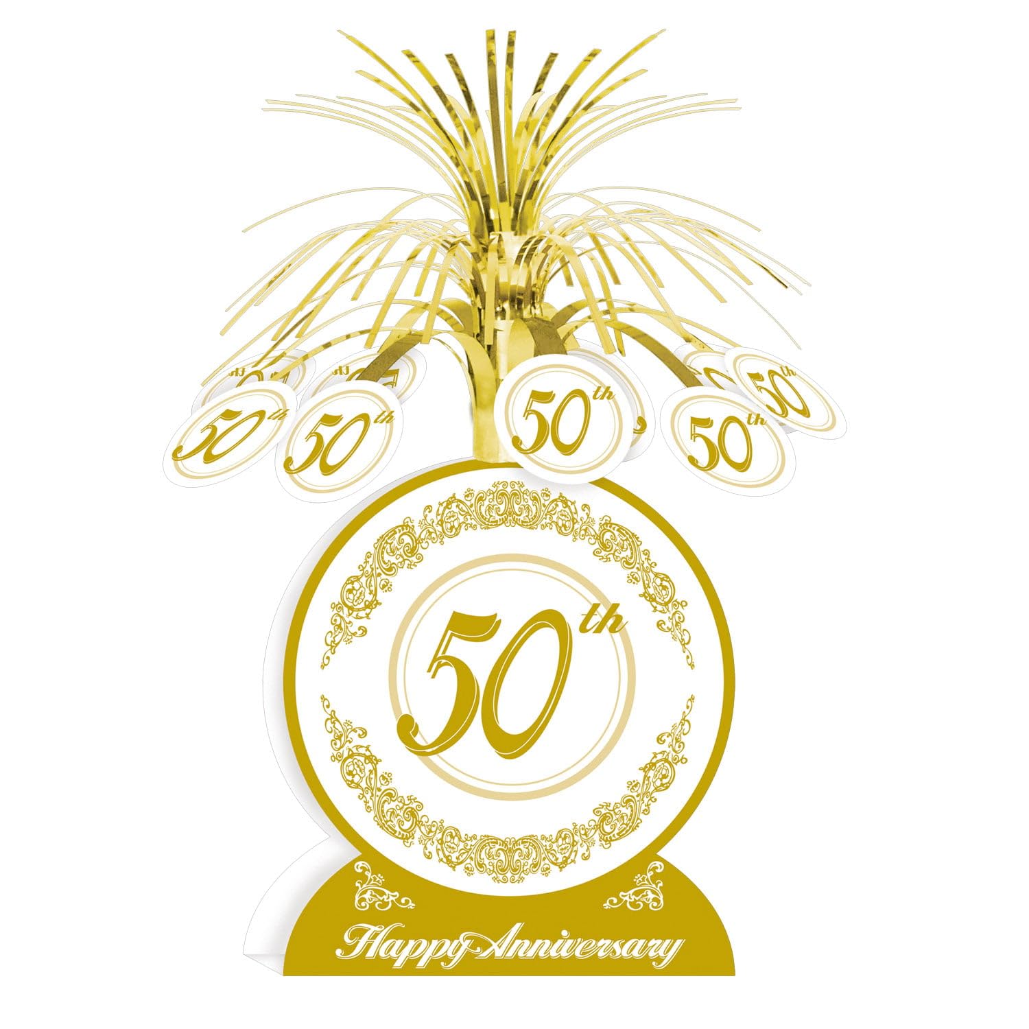 Beistle 50th Anniversary Centrepiece