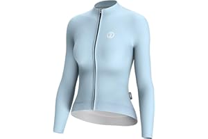 INBIKE Cycling Jersey Women Long Sleeve Breathable Bike Shirts with Pockets Bicycle Clothing for Road Biking Riding