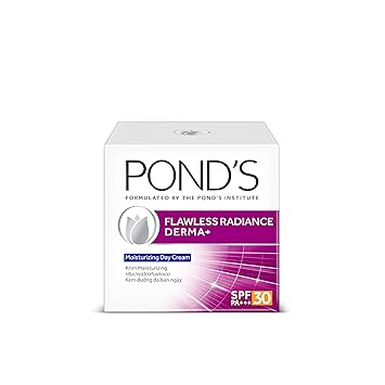 Pond's Flawless Radiance Derma+ SPF 30 PA+++ Moisturizing Day Cream, 50g