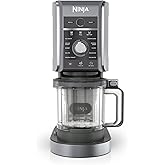 Ninja NC501 CREAMi Deluxe 11-in-1 Ice Cream & Frozen Treat Maker with 2 XL Family Size Pint Containers, Silver (Renewed)
