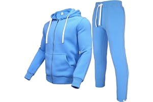 Fixha Men's Tracksuits Sweatsuits 2 Piece Casual Sweat Jogging Suit Set Athletic Full Zip Hoodies and Sweatpant Outfits